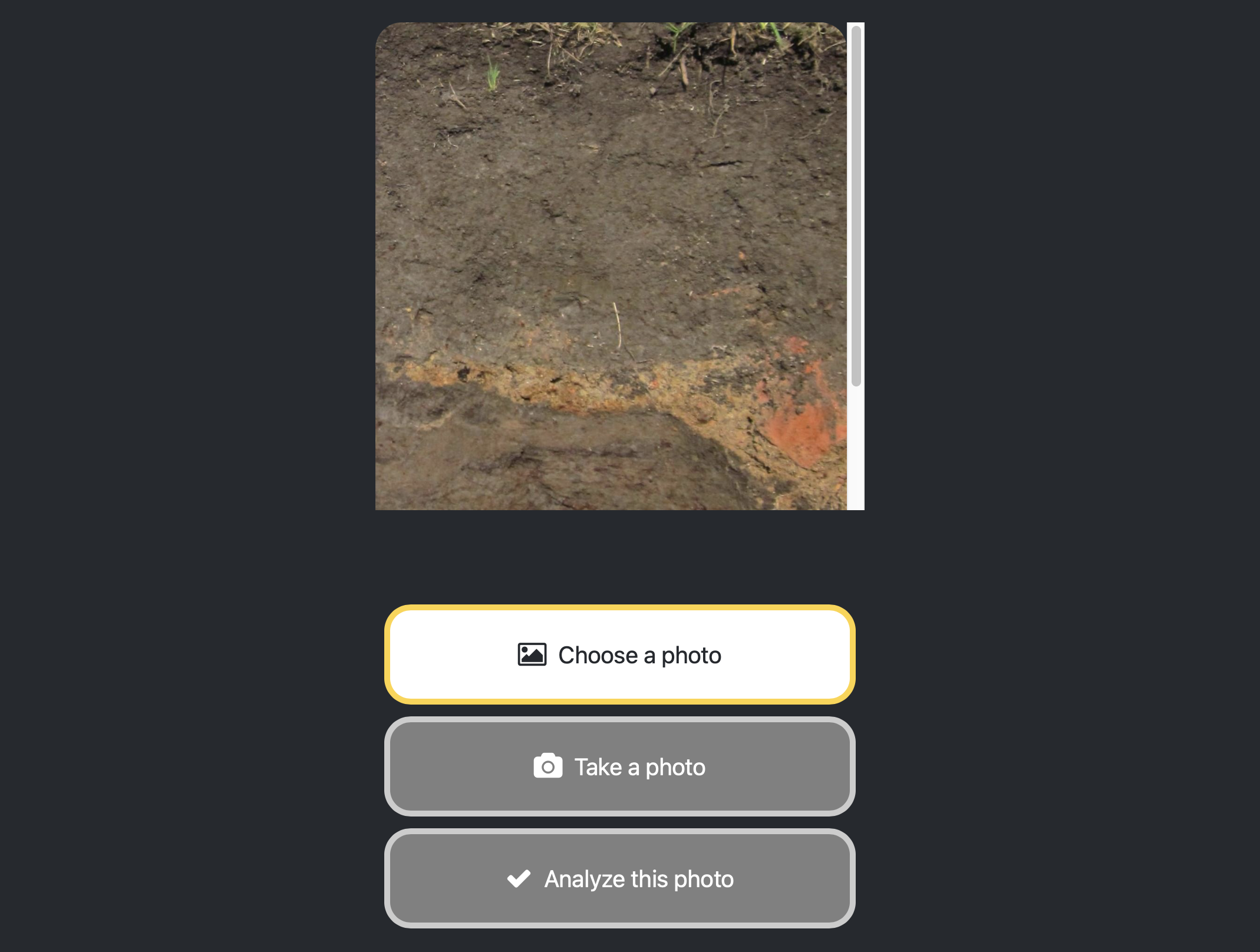 Soil Horizon Classification for Agriculture